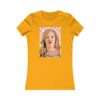 Erica Goldberg Throw Up Face Meme  - Premium Women's T-Shirt - Image 6