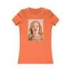 Erica Goldberg Throw Up Face Meme  - Premium Women's T-Shirt - Image 3