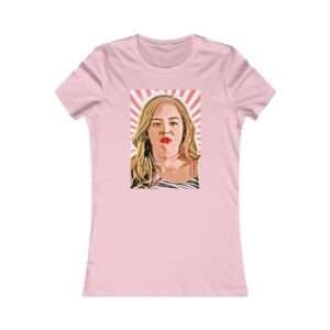 Erica Goldberg Throw Up Face Meme  - Premium Women's T-Shirt