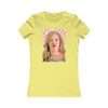 Erica Goldberg Throw Up Face Meme  - Premium Women's T-Shirt - Image 7