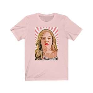 Erica Goldberg Throw Up Face Meme - Premium Unisex T-Shirt