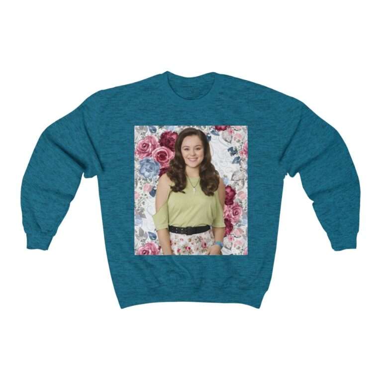 Actress Hayley Orrantia Floral Theme - Sweatshirt - Image 11