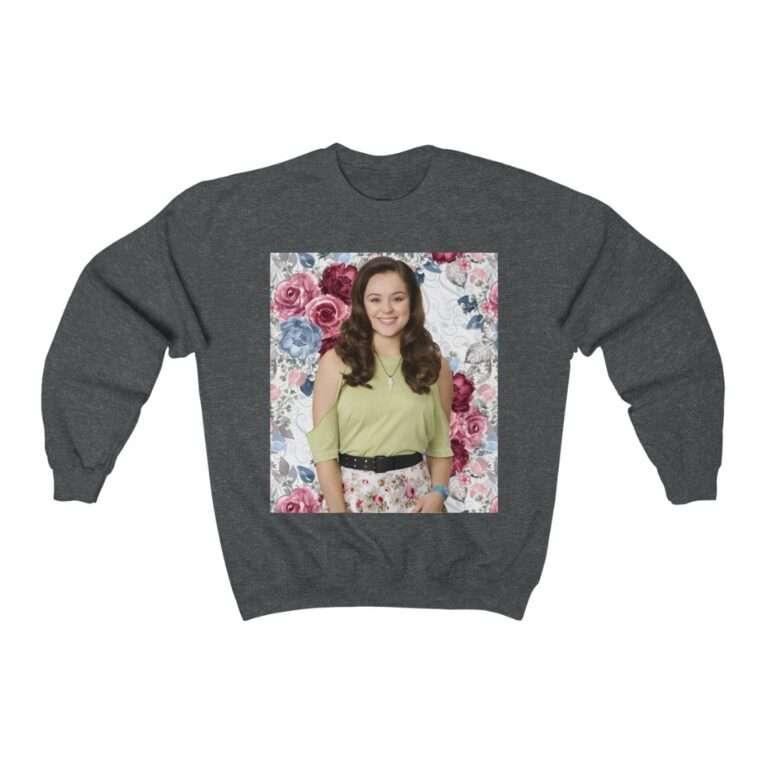 Actress Hayley Orrantia Floral Theme - Sweatshirt - Image 9