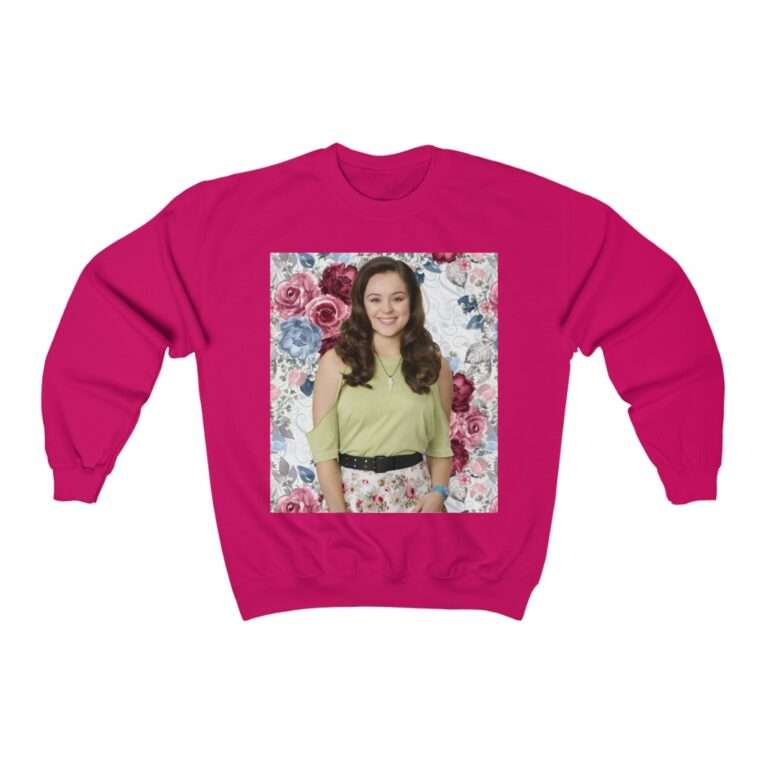 Actress Hayley Orrantia Floral Theme - Sweatshirt - Image 13