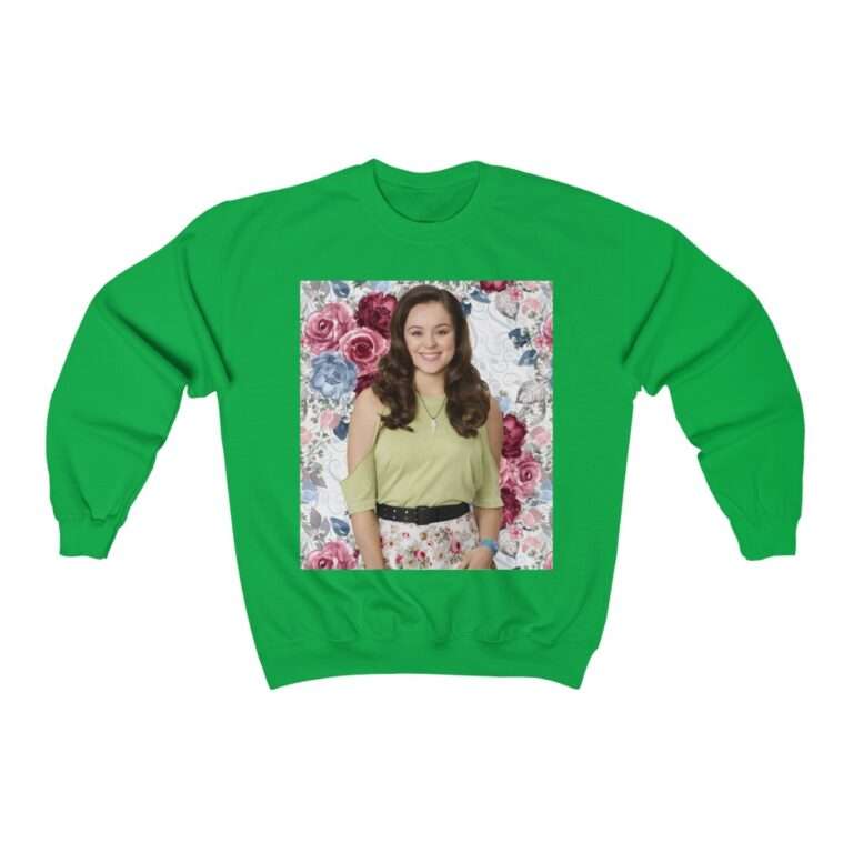 Actress Hayley Orrantia Floral Theme - Sweatshirt - Image 7