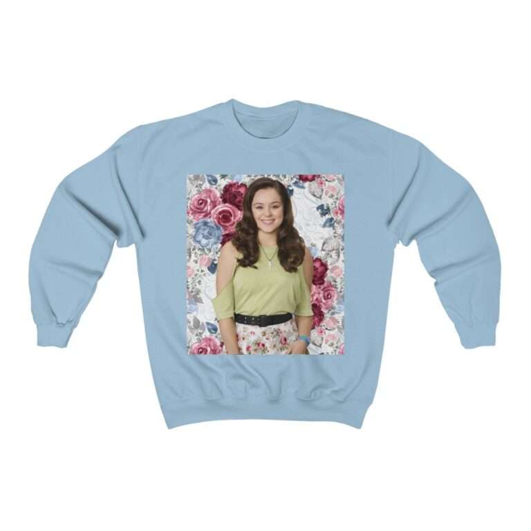 Actress Hayley Orrantia Floral Theme - Sweatshirt - Image 10