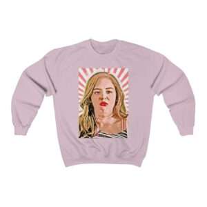 Erica Goldberg Throw Up Face Meme - Sweatshirt