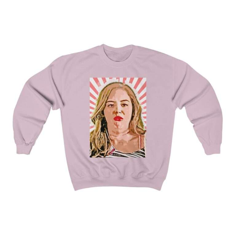 Erica Goldberg Throw Up Face Meme - Sweatshirt