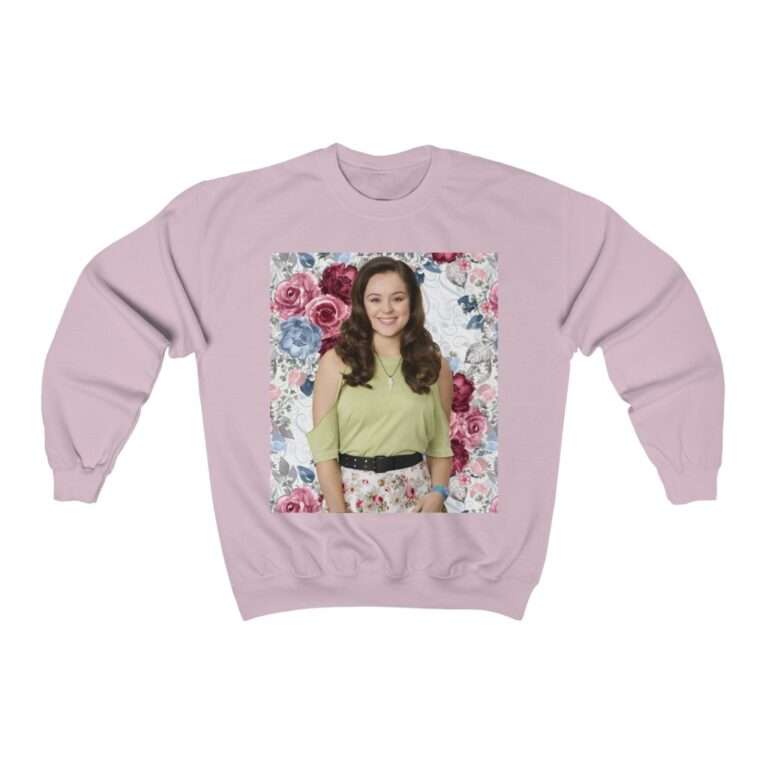 Actress Hayley Orrantia Floral Theme - Sweatshirt