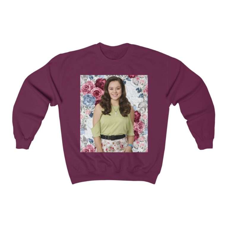 Actress Hayley Orrantia Floral Theme - Sweatshirt - Image 14