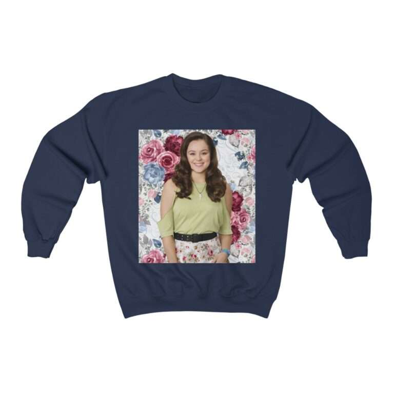 Actress Hayley Orrantia Floral Theme - Sweatshirt - Image 12