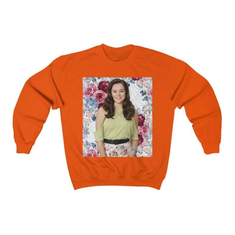 Actress Hayley Orrantia Floral Theme - Sweatshirt - Image 5