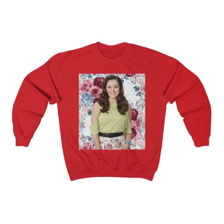 Actress Hayley Orrantia Floral Theme - Sweatshirt - Image 15