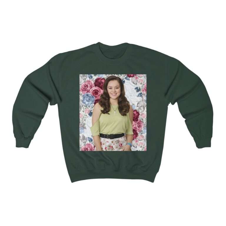 Actress Hayley Orrantia Floral Theme - Sweatshirt - Image 8