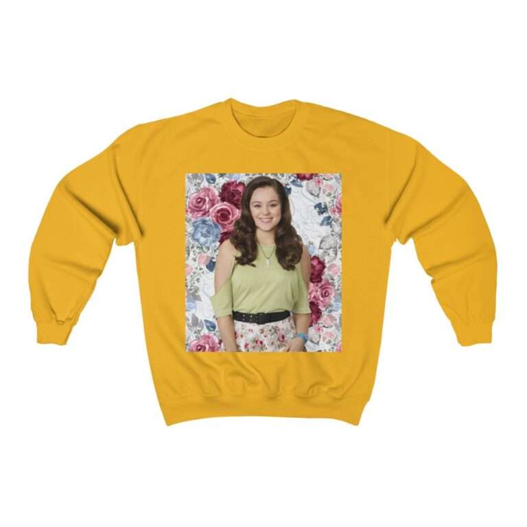 Actress Hayley Orrantia Floral Theme - Sweatshirt - Image 4