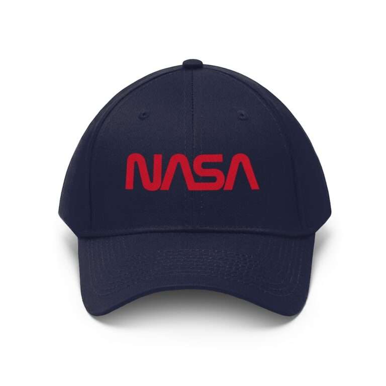 NASA Unisex Hat - NASA Worm Logo - Space Merch - Image 4