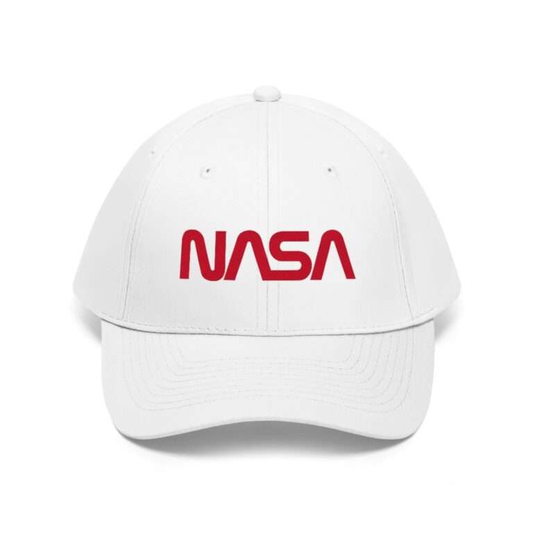 NASA Unisex Hat - NASA Worm Logo - Space Merch - Image 2