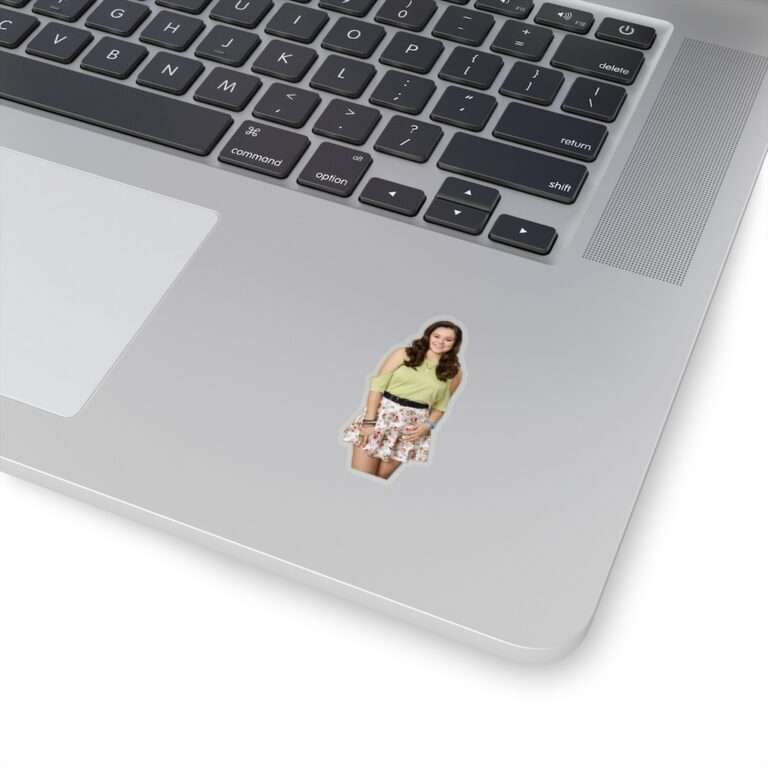Die-Cut Sticker of Actress Hayley Orrantia - Image 3