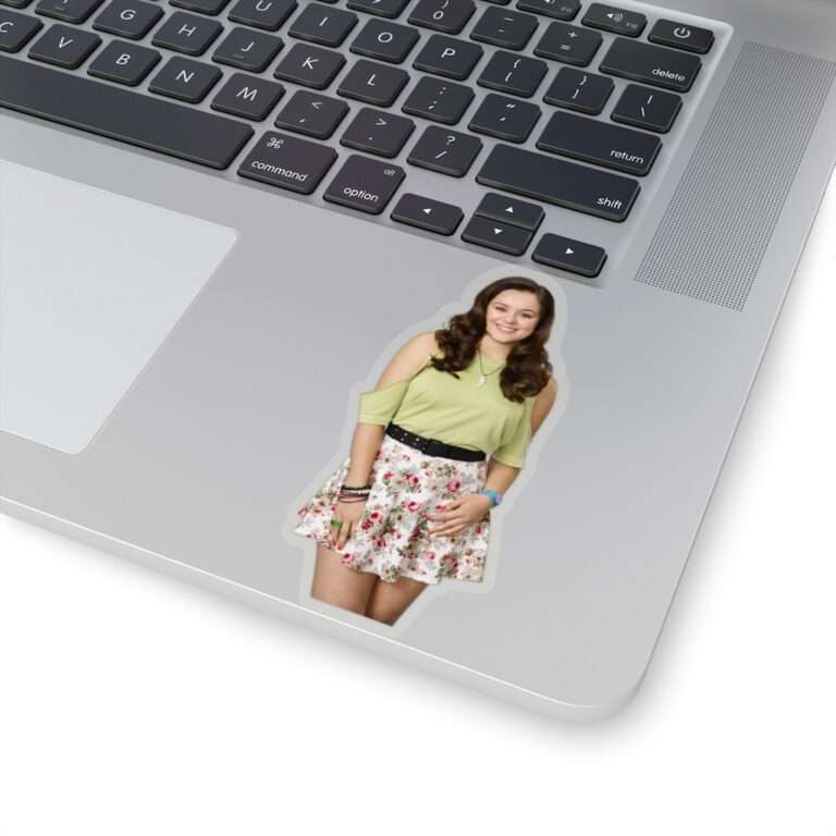 Die-Cut Sticker of Actress Hayley Orrantia - Image 8