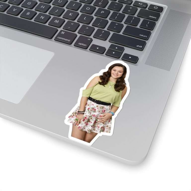 Die-Cut Sticker of Actress Hayley Orrantia - Image 9