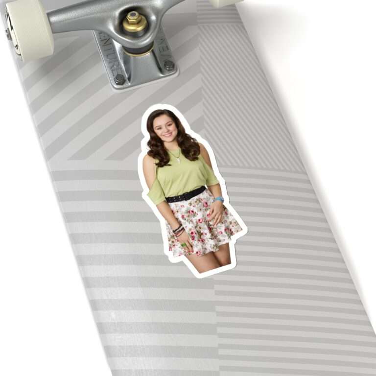 Die-Cut Sticker of Actress Hayley Orrantia - Image 11