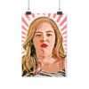 Erica Goldberg Throw Up Face Meme - Poster Print - Image 3