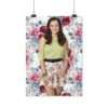 Actress Hayley Orrantia Floral Theme - Poster Print - Image 6