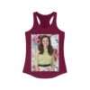 Actress Hayley Orrantia Floral Theme - Women's Racerback Tank