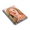 Erica Goldberg Throw Up Face Meme - Spiral Notebook Journal - Image 3