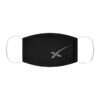 Snug-Fit Polyester Face Mask with X Logo - Image 2