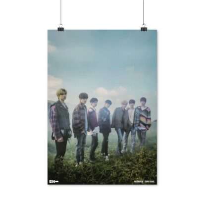 23.4" x 33.1" Enhypen Group Photo Poster Print - Border Day One Dawn