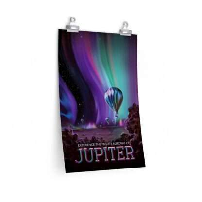 Premium matte print of "Jupiter" travel poster by NASA/JPL