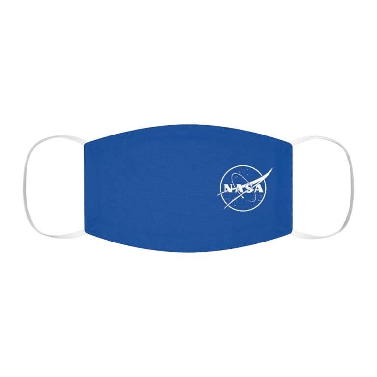 NASA face-mask - royal-blue