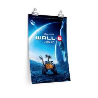 Premium matte print of WALL-E movie poster