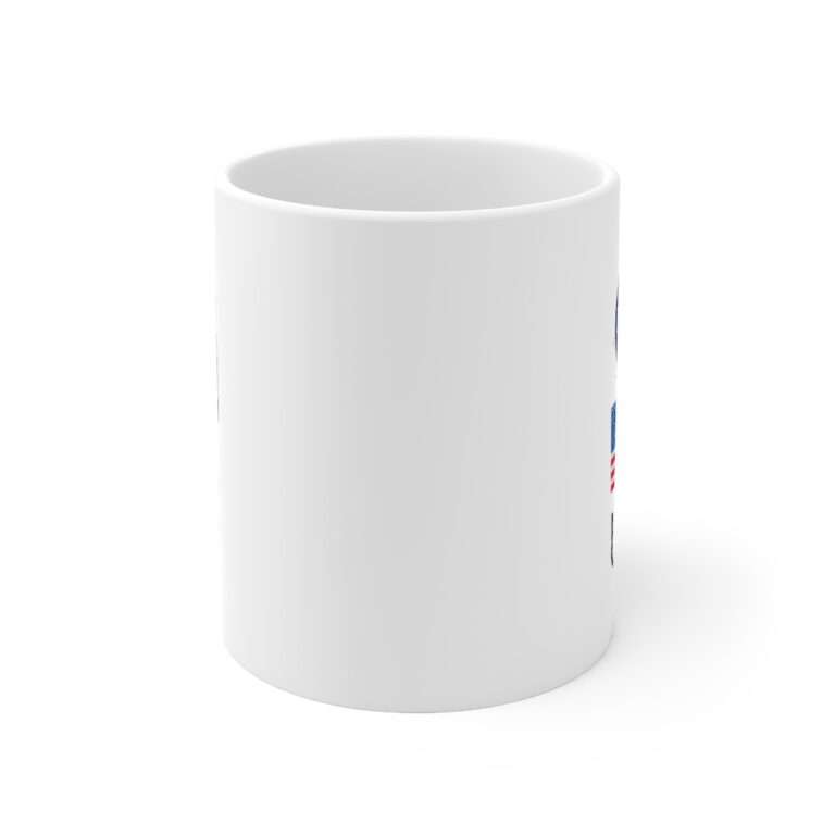 11oz NASA mug featuring NASA worm logo