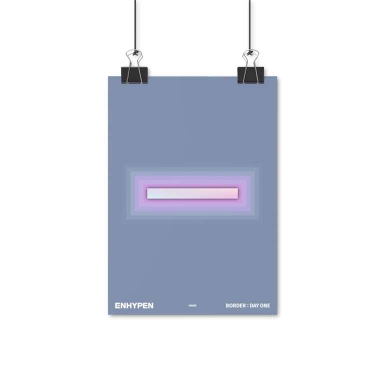 8.3" x 11.7" Poster of Enhypen Album Cover - Border : Day One Dawn