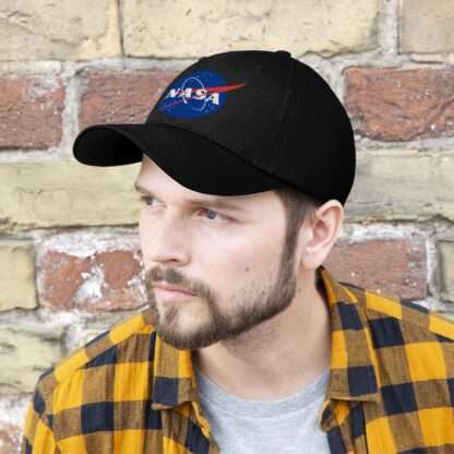 Classic NASA hat - black