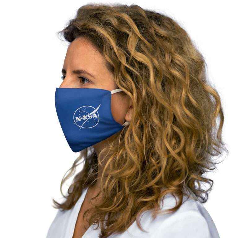 NASA face-mask - royal-blue