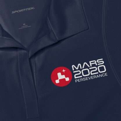 Women's JPL/NASA team polo shirt for Mars 2020 mission