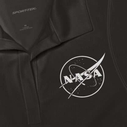 NASA women's polo shirt - black
