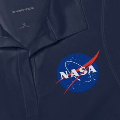 NASA women's polo shirt - navy-blue