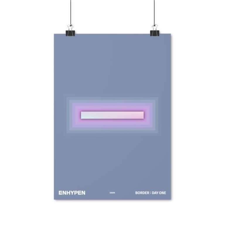 16.5" x 23.4" Poster of Enhypen Album Cover - Border : Day One Dawn