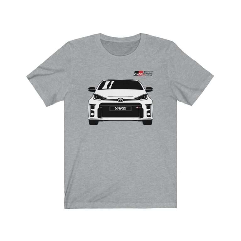 Toyota Gazoo Racing GR Yaris - Premium Unisex T-Shirt - Image 3