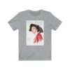 Sunday Magazine Cover by James Montgomery Flagg - Premium Unisex T-Shirt - Image 9