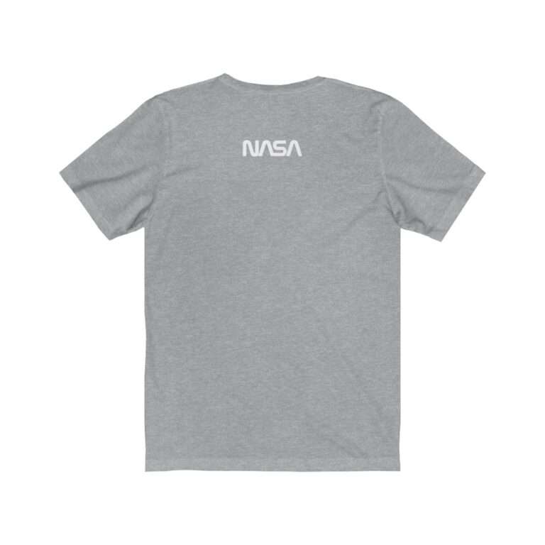NASA Mars 2020 heather unisex t-shirt - back