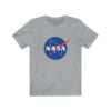 Heather classic NASA logo t-shirt