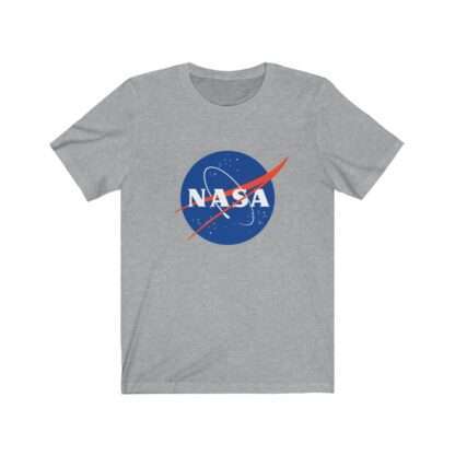 Heather classic NASA logo t-shirt