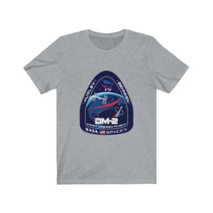 NASA Demo-2 mission unisex t-shirt - heather