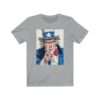 Uncle Sam I Want You Poster Art - Premium Unisex T-Shirt - Image 9