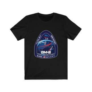 NASA Demo-2 mission unisex t-shirt - black